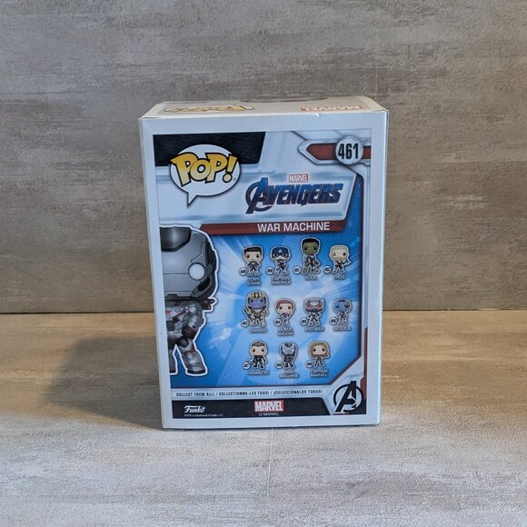 Funko Pop! Marvel War Machine #461 Amazon Exclusive Avengers Endgame Vaulted - Picture 3 of 6